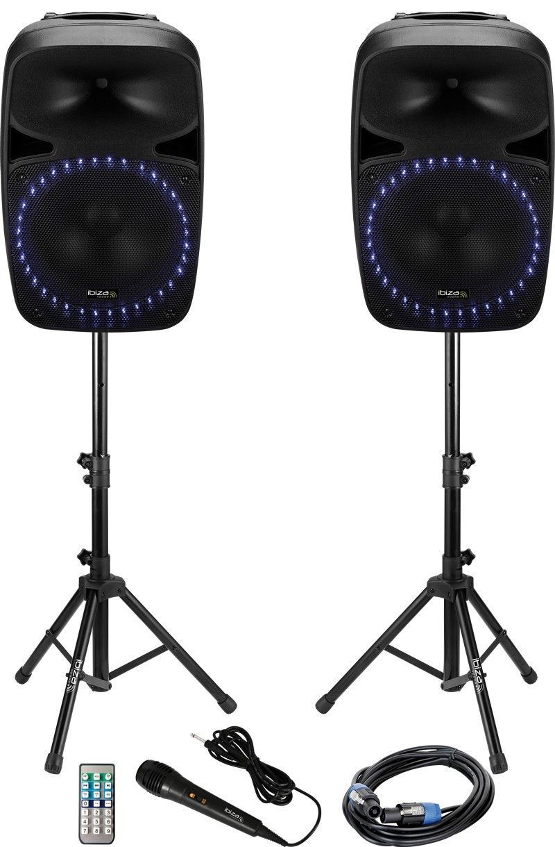 Sistema de altavoces PA Ibiza Sound XTK12A 12 500w