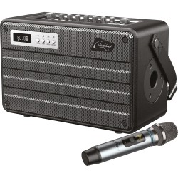 IBIZA SOUND LIGHT Enceinte Portable MAD-HIGHPOWER350-CD 350W avec Lecteur  CD - USB - Bluetooth - Micro - Télécommande - Soirée Karaoké - Cadeau